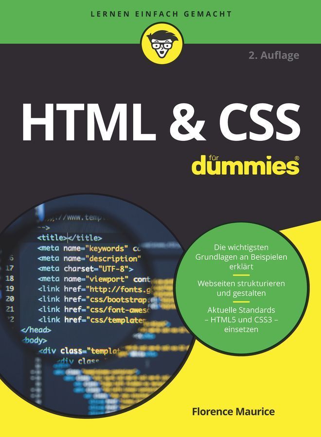 HTML & CSS Für Dummies By Florence Maurice 9783527720149 (Paperback)