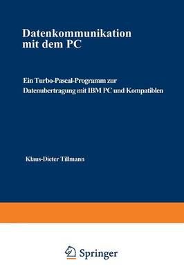 Datenkommunikation Mit Dem PC By Klaus-Dieter Tillmann 9783528045685