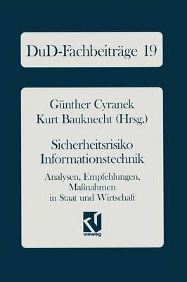 Sicherheitsrisiko Informationstechnik 9783528052959 (Paperback)