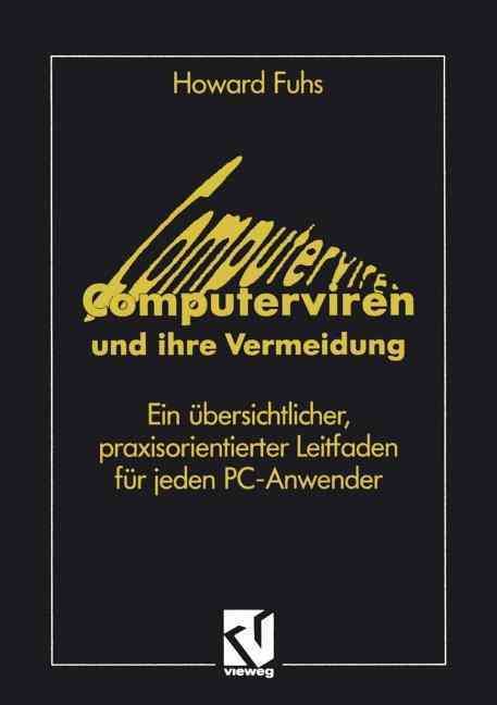 Computerviren Und Ihre Vermeidung By Howard Fuhs 9783528053192