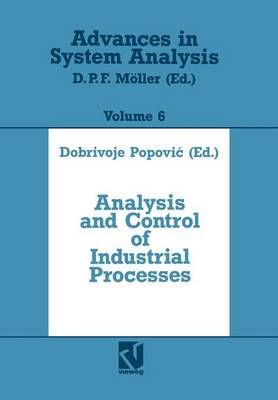 Analysis and Control of Industrial Processes 9783528063405 (Paperback)