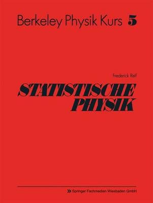 Statistische Physik By Frederick Reif 9783528083557 (Paperback)