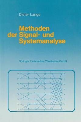 Methoden Der Signal- Und Systemanalyse By Dieter Lange 9783528143411
