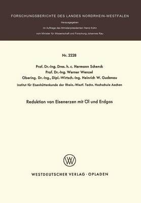 Reduktion Von Eisenerzen Mit Öl Und Erdgas By Hermann Schenck