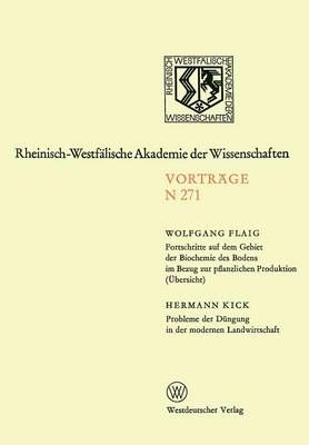 Fortschritte Auf Dem Gebiet Der Biochemie Des Bodens Im Bezung Zur Pflanzlichen Produktion (Übersicht). Probleme Der Düngung in Der Modernen ...