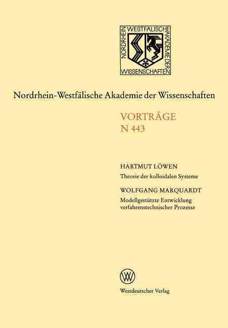 Nordrhein-Westfälische Akademie Der Wissenschaften 9783531084435