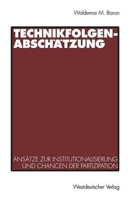 Technikfolgenabschätzung By Waldemar Baron 9783531127125 (Paperback)