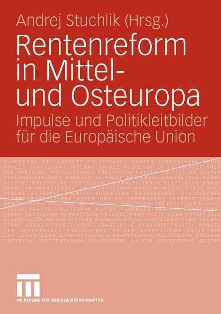 Rentenreform in Mittel- Und Osteuropa By Andrej Stuchlik (editor)
