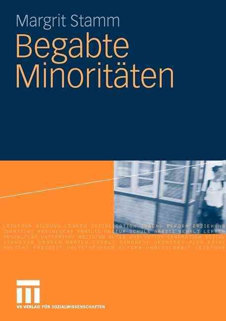 Begabte Minoritäten By Margrit Stamm 9783531161044 (Paperback)
