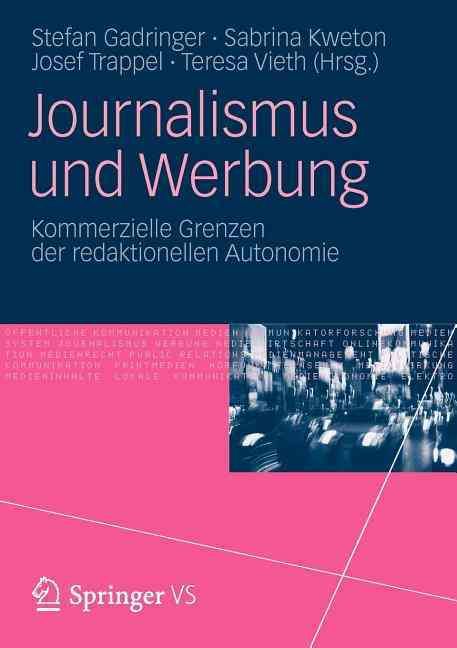 Journalismus Und Werbung 9783531187730 (Paperback)