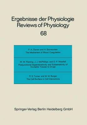 Reviews of Physiology, Biochemistry and Experimental Pharmacology