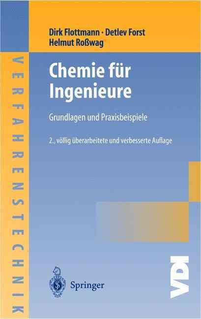 Chemie Für Ingenieure Chemische Technik / Verfahrenstechnik