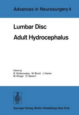 Lumbar Disc Adult Hydrocephalus 9783540081005 (Paperback)