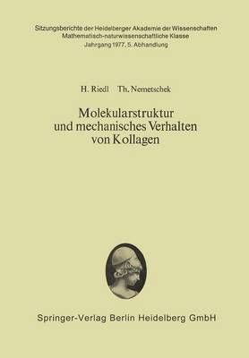 Molekularstruktur Und Mechanisches Verhalten Von Kollagen. Sitzungsber.Heidelberg 77