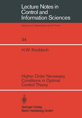 Higher Order Necessary Conditions in Optimal Control Theory