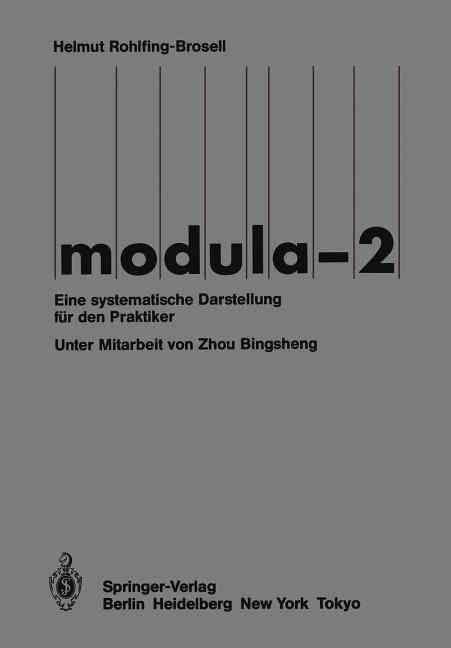 Modula-2 9783540151593 (Paperback)