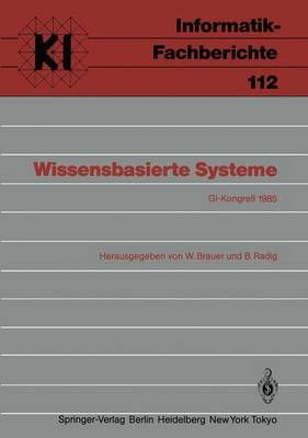 Wissensbasierte Systeme Subreihe Künstliche Intelligenz 9783540159995