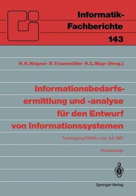 Informationsbedarfsermittlung Und -Analyse Für Den Entwurf Von Informationssystemen