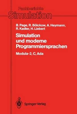 Simulation Und Moderne Programmiersprachen 9783540189824 (Paperback)
