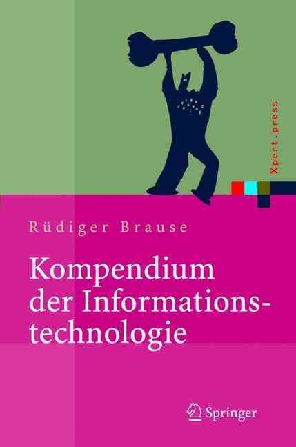 Kompendium Der Informationstechnologie By Rüdiger Brause (Hardback)
