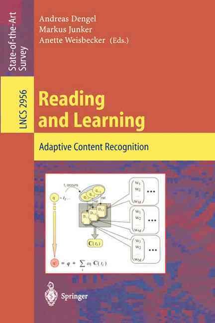 Reading and Learning 9783540219040 (Paperback)