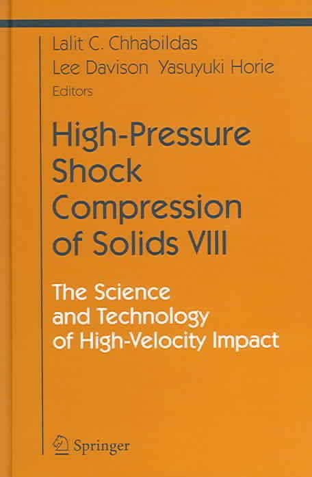 High-Pressure Shock Compression of Solids VIII 9783540228660