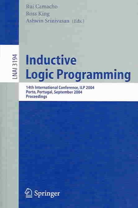 Inductive Logic Programming 9783540229414 (Paperback)