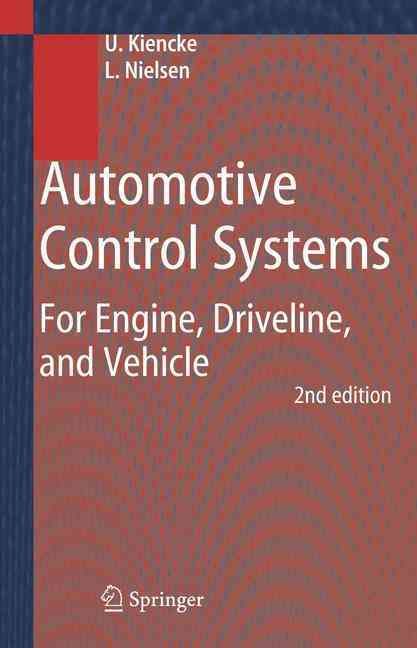 Automotive Control Systems By U. Kiencke, Lars Nielsen 9783540231394