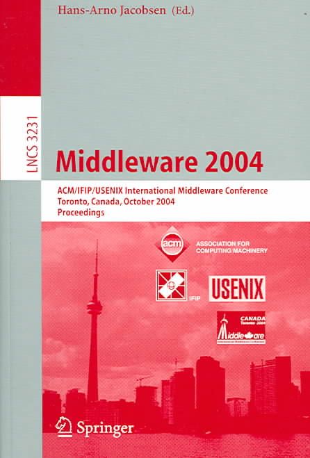 Middleware 2004 9783540234289 (Paperback)