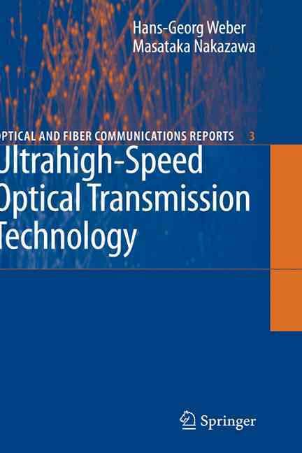 Ultrahigh-Speed Optical Transmission Technology 9783540238782