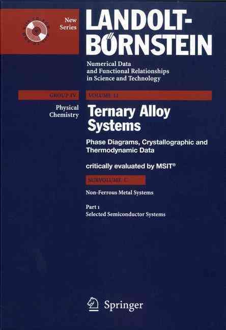 Selected Semiconductor Systems. Physical Chemistry 9783540257738