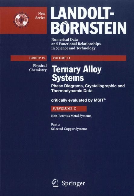 Selected Copper Systems. Physical Chemistry 9783540257769 (Paperback)