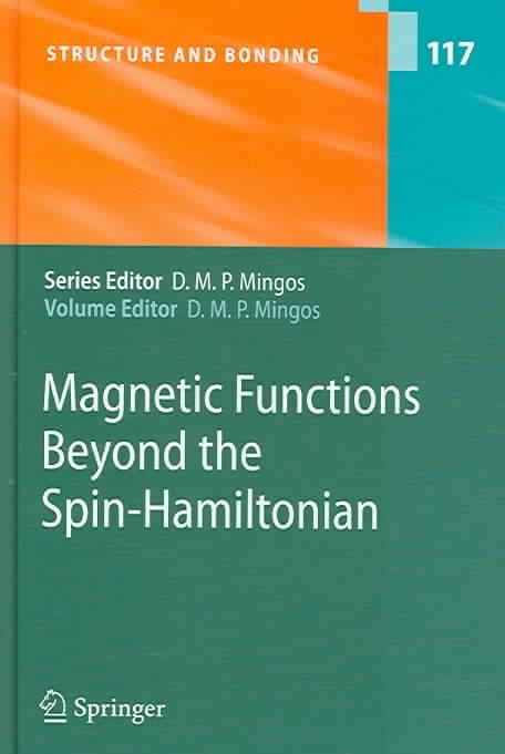 Magnetic Functions Beyond the Spin-Hamiltonian 9783540260790