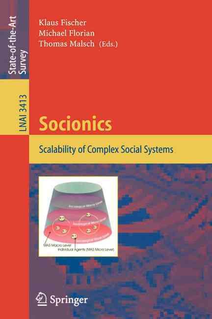 Socionics By Klaus Fischer, Michael Florian, Thomas Malsch (Paperback)