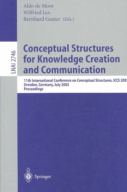 Conceptual Structures for Knowledge Creation and Communication