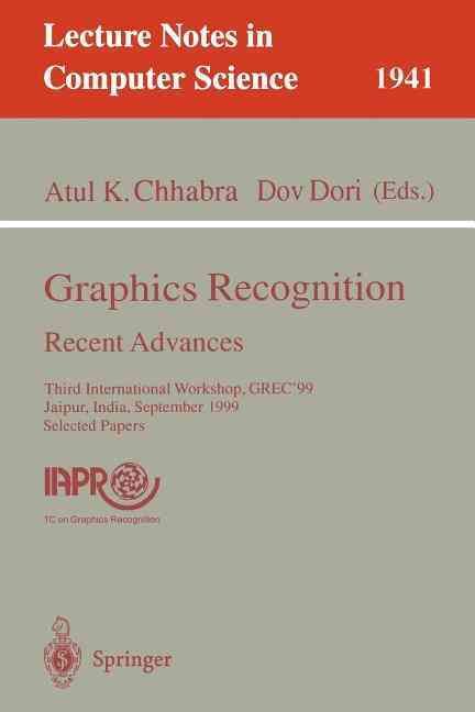 Graphics Recognition 9783540412229 (Paperback)