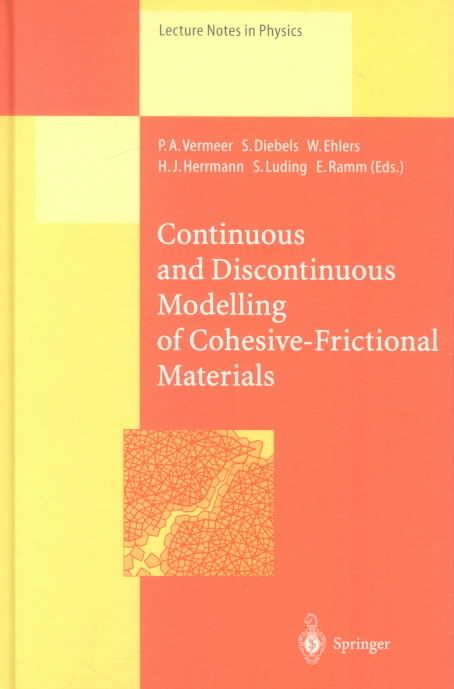 Continuous and Discontinuous Modelling of Cohesive-Frictional Materials