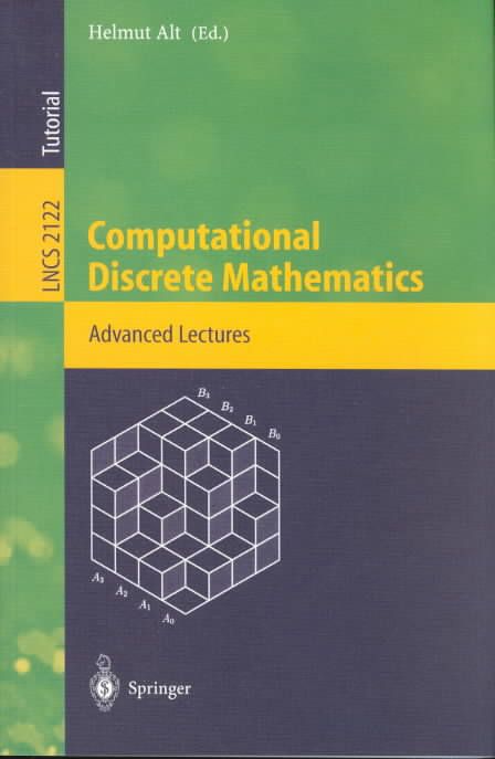 Computational Discrete Mathematics By Helmut Alt 9783540427759
