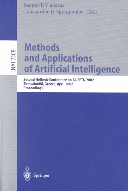 Methods and Applications of Artificial Intelligence 9783540434726