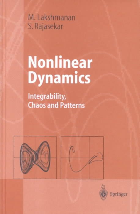 Nonlinear Dynamics By M. Lakshmanan, S. Rajasekar 9783540439080