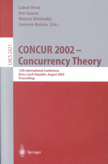 CONCUR 2002 9783540440437 (Paperback)