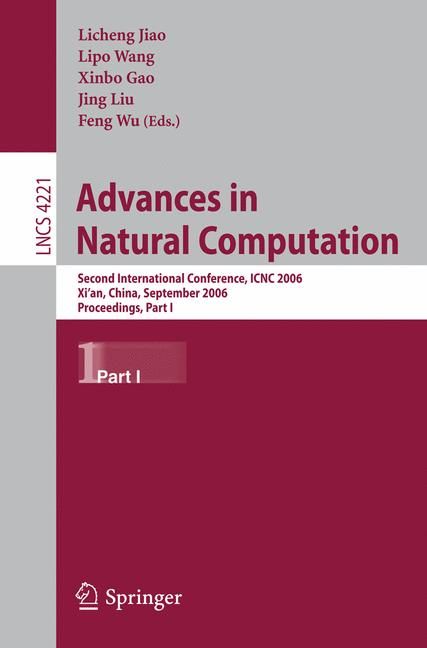 Advances in Natural Computation 9783540459019 (Paperback)