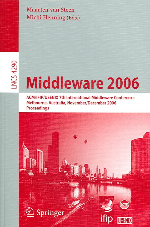 Middleware 2006 9783540490234 (Paperback)