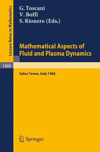 Mathematical Aspects of Fluid and Plasma Dynamics 9783540535454
