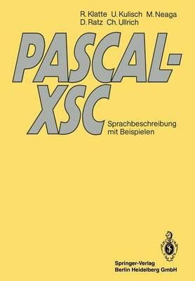 PASCAL-XSC 9783540537144 (Paperback)