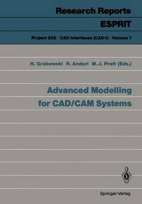 Advanced Modelling for CAD/CAM Systems. Project 322. CAD Interfaces (CAD*1)