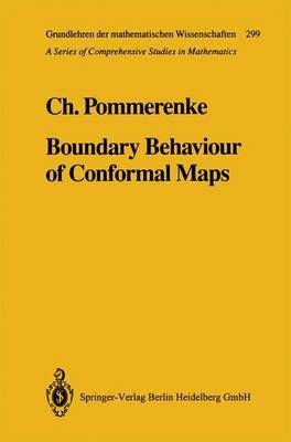 Boundary Behaviour of Conformal Maps By Christian Pommerenke