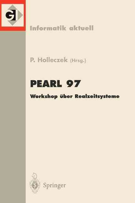 Pearl 97 By Peter Holleczek (editor) 9783540635628 (Paperback)