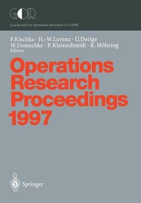 Operations Research Proceedings 1997 9783540642404 (Paperback)