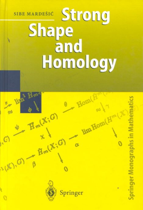 Strong Shape and Homology By Sibe Mardesic 9783540661986 (Hardback)
